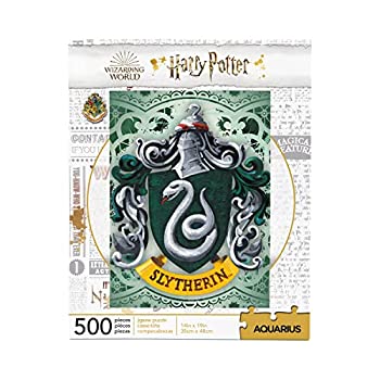 【中古】【輸入品・未使用】Harry Potter (ハリーポッター) Slytherin (スリザリン) 500 Piece Jigsaw Puzzle (500 ピース ジグソーパズル) [並行輸入品]