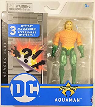 【中古】【輸入品・未使用】Spin Master DC Heroes Unite 2020 アクアマン 4インチ アクションフィギュア｜スカイマーケットプラス