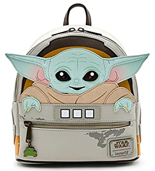【中古】【インポート品・未当て嵌める】Loungefly スターウォーズ ベビーヨーダ マンダロリアン レディース ダブルス落とし穴 ショルダーバッグ がま口%ｶﾝﾏ% マルチ%ｶﾝﾏ% One Size