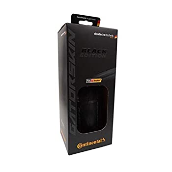 【中古】【輸入品・未使用】Continental Gatorskin - ブラックエディション 700×23 折りたたみデュラスキン（コンチネンタル 141［並行輸入］