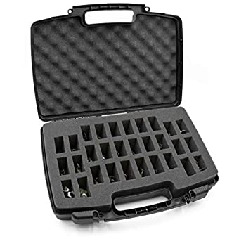 【中古】【輸入品・未使用】CASEMATIX ハードシェルミニチュアストレージトラベルケース - 30個のミニチュアオーガナイザーとミニチュアキャリーケース 保護フォーム内部付|スカイマーケットプラス