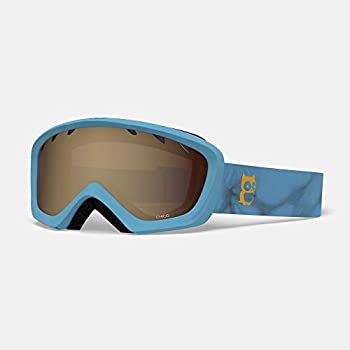 【中古】【輸入品・未使用】Giro Chico ユーススノーゴーグル - 絞り染めナマックストラップ アンバーローズレンズ付き (2021)