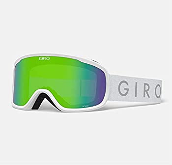 【中古】【輸入品・未使用】Giro Roam 大人用スノーゴーグル - ホワイトコアストラップ Loden グリーン/イエローレンズ (2021)