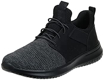 【中古】【輸入品・未使用】Skechers Men's Classic Fit Delson Camben Sneaker%ｶﾝﾏ% Black%ｶﾝﾏ% 8.5 W US