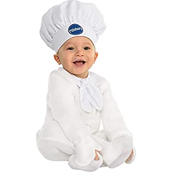 【中古】【輸入品・未使用】Party City ピルズベリー ドーボーイ ハロウィンコスチューム ベビー用 ジャンプスーツ 帽子 ブーティー付き US サイズ: 6-12 Months 15,788円
