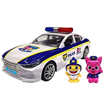 【中古】【輸入品・未使用】します ピンクフォン ピンクフォン赤ちゃんサメと赤ちゃんサメのパトカー。Pinkfong Baby Shark Police Car with Pinkpong %ｶﾝﾏ% Baby Shark [並｜スカイマーケットプラス