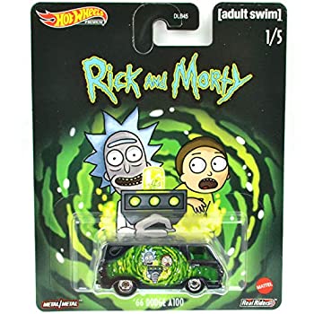 【中古】【輸入品・未使用】MATTEL HOTWHEELS %ﾀﾞﾌﾞﾙｸｫｰﾃ%POP CULTURE%ﾀﾞﾌﾞﾙｸｫｰﾃ% RICK & MORTY　%ﾀﾞﾌﾞﾙｸｫｰﾃ%'66 DODGE A100%ﾀﾞﾌﾞﾙｸｫｰﾃ% マテル社製 ホットウィール ｢ポップ