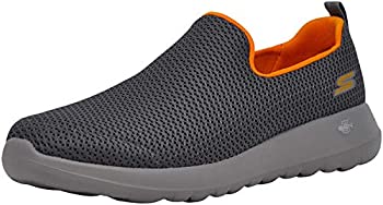 【中古】【輸入品・未使用】Skechers Men's Go Max-Athletic Air Mesh Slip on Walking Shoe%カンマ% Charcoal/Orange%カンマ% 12 X-Wide US|スカイマーケットプラス
