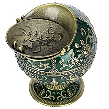【中古】【輸入品・未使用】cigemay メタル灰皿 強くて耐摩耗性 丈夫なヴィンテージ灰皿 結婚式用灰皿