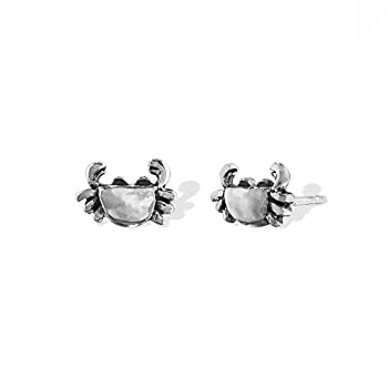 【中古】【輸入品・未使用】Boma Jewelry スターリングシルバー カニスタッドピアス|スカイマーケットプラス