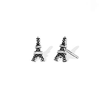 【中古】【輸入品・未使用】Boma Jewelry スターリングシルバー エッフェル塔 パリ スタッドピアス|スカイマーケットプラス