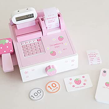 【中古】【輸入品・未使用】マザーガーデン 木のおままごと いちご レジスター〔おままごとセット 木製 ままごと〕441-95046｜スカイマーケットプラス