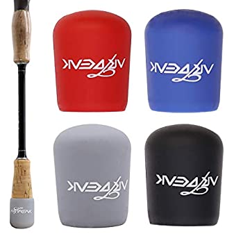 【中古】【輸入品・未使用】Dovesun 釣りロッドバットクッション 魚ファイティングロッドホルダー S (1.22インチ) ブラック/レッド/ブルー/グレー 8個