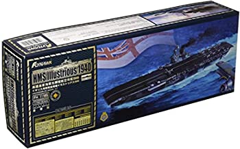 【中古】【輸入品・未使用】フライホークモデル 1/700 イギリス海軍 航空母艦 イラストリアス 1940 豪華版 プラモデル FLYFH 1116S