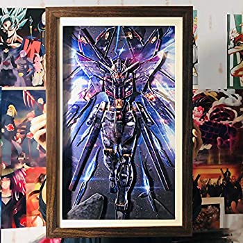 【中古】【輸入品・未使用】AooCare 機動戦士ガンダム ASW-G-08 画 周辺 グッズ 立体絵 飾り 絵飾り 壁飾り 手作り ３D 立体 プレゼント DIY インテリア オリジナル