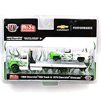 【中古】【輸入品・未使用】M2 MACHINES 1:64scale MiJo EXCLUSIVE-1960 CHEVROLET C60 TRUCK & 1979 CHEVROLET SILVERADO M2マシーンズ 1：64スケール MiJo 限定 - 1967 シ