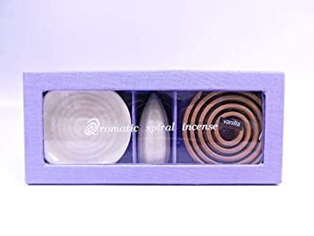 【中古】【輸入品・未使用】タイ romatic spiral incense お香セット インセンス (vanilla) [並行輸入品]
