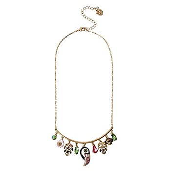 【中古】【インポート品・未当て嵌める】Betsey Johnson オオハシ シェイキーチャームネックレス