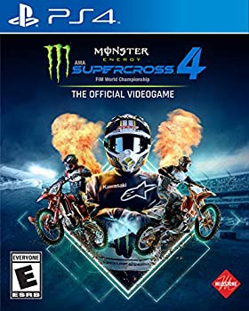 【中古】【輸入品・未使用】Monster Energy Supercross 4(輸入版:北米)- PS4