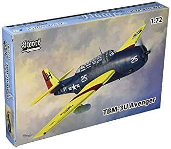 【中古】【輸入品・未使用】ソード 1/72 アメリカ海軍 グラマン TBM-3U アベンジャー 標的曳航機 プラモデル SWD72134