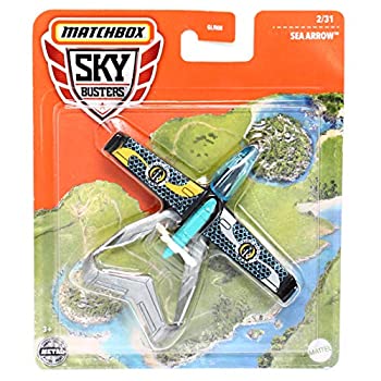 【中古】【輸入品・未使用】Matchbox スカイバスターズ シーアロー シルバーとブルー｜スカイマーケットプラス