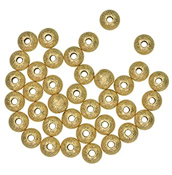 【中古】【輸入品・未使用】uGems 36 3mm スターダスト 14K GP スターリングシルバー 1ミクロン 金メッキ ビーズライト 0.90mm 穴|スカイマーケットプラス