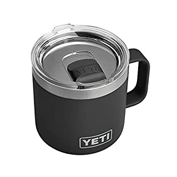 【中古】【輸入品・未使用】YETI Rambler 14oz(414ml)マグ　 (Black)｜スカイマーケットプラス