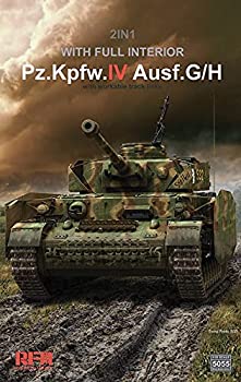 【中古】【輸入品・未使用】ライフィールドモデル 1/35 ドイツ陸軍 4号戦車 G/H型 w/連結組立可動式履帯 フルインテリア 2 in 1 プラモデル RFM5055｜スカイマーケットプラス