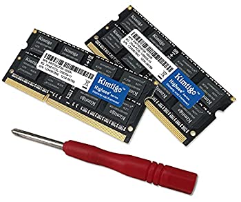 【中古】【輸入品・未使用】Kimtigo DDR3 16GB (2x8GB) ノートパソコン RAM 1600MHz PC3-12800 バッファーなし SODIMM ノートブックコンピュータメモリ 204ピン 1.35V｜スカイマーケットプラス
