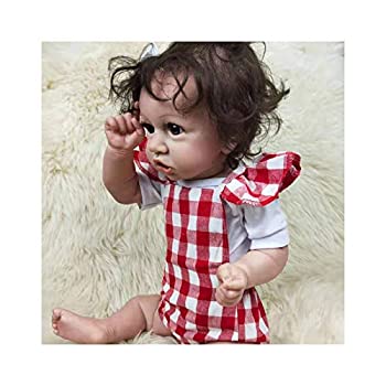 【中古】【輸入品・未使用】リアルな生まれ変わった赤ちゃん人形、 22インチリアルソフトシリコンリアルな新生児人形、生まれ変わったように見える本物のベビーギフト玩具%カ|スカイマーケットプラス