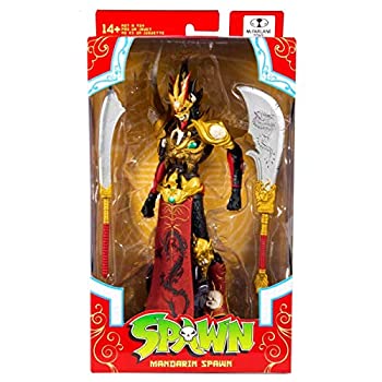 【中古】【輸入品・未使用】マクファーレントイズ スポーン 7インチ アクションフィギュア マンダリン・スポーン (レッド・カラー) / McFARLANE TOYS 2021 7inch Action Fig