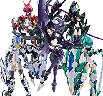 【中古】【輸入品・未使用】御模道 1：12 ATKGIRL 五神 素体+機甲　玄武ＶＳ白虎　PVC、ABS　武装　 プラモデル 　可愛い 5体少女セット　再版 [並行輸入品]
