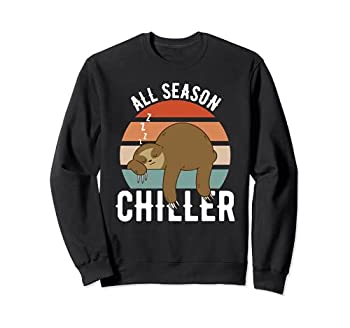 ナマケモノ All Season Chiller Office Sayings オフィス・ユーモア 皮肉 トレーナー