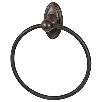 【中古】【インポート品・未当て嵌める】(Bronze) - Alno A8040-CHBRZ Classic Traditional Towel Ring