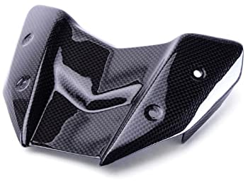 【中古】【輸入品・未使用】Bestem CBKA-Z813-WSD ブラックカーボンファイバー ウィンドスクリーン Kawasaki Z800 2013用