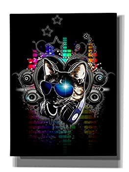 【中古】【輸入品・未使用】Cortesi Home Drop The Bass ウォールアート 12インチ x 18インチ ブラック｜スカイマーケットプラス