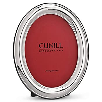 【中古】【輸入品・未使用】Cunill オーバルプレーン4x6スターリングシルバー写真フレーム