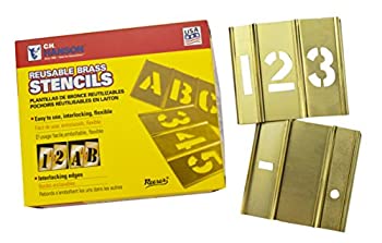 【中古】【輸入品・未使用】Hanson 4 Interlocking Numbers Stencil Set by C.H. Hanson