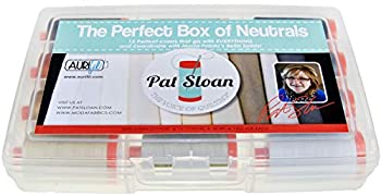 【中古】【輸入品・未使用】Aurifil Thread Set THE PERFECT BOX OF NEUTRALS By Pat Sloan 50wt Cotton 12 Large (1422 yard) Spools by Aurifil