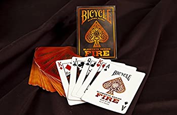 【中古】【輸入品・未使用】2 Decks Bicycle Fire Standard Poker Playing Cards|スカイマーケットプラス