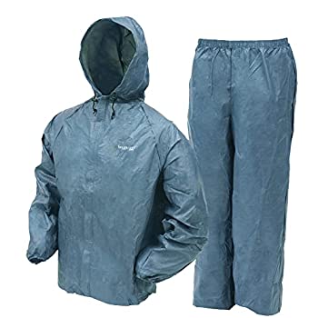 【中古】【インポート品・未当て嵌める】(Large%ｶﾝﾏ% Blue) - Frogg Toggs UL12104-12LG Ultra Lite Rain Suit Blue%ｶﾝﾏ% Large