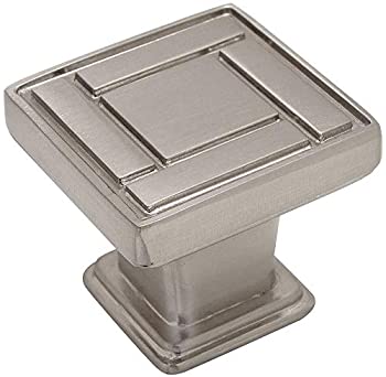 【中古】【輸入品・未使用】Cosmas 7155snサテンニッケルSquareキャビネットハードウェアノブ???1???1?/ 8インチSquare???10パック|スカイマーケットプラス
