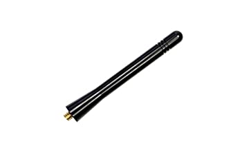 【中古】【インポート品・未当て嵌める】AntennaMastsRus - 亜米利加製 - 4インチブラックアルミニウムアンテナはJeep Grand Cherokee (2011-2013)と取り替えっこ性あり