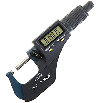 【中古】【インポート品・未当て嵌める】iGaging 0-1 Digital Electronic Micrometer w/Large Display Inch/Metric by iGaging