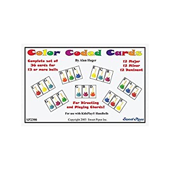 【中古】【輸入品・未使用】Rhythm Band Instruments SP2390 Handbell Cards-36 Chords-20 Notes|スカイマーケットプラス