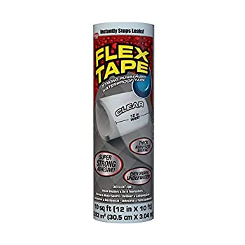 【中古】【輸入品・未使用】Flex Tape TFSCLRR1210 透明ゴム引き防水テープ 12インチ x 10フィート|スカイマーケットプラス