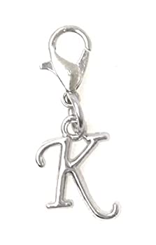 【中古】【輸入品・未使用】It's All About...You!ステンレススチールクラスプクリップオンイニシャルチャーム 26文字 A~Zの文字オプション|スカイマーケットプラス