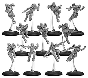 【中古】【輸入品・未使用】Privateer Press PIP37013 ゴールデン十字架ガードロケットメンユニット 14個 メタル/樹脂ミニチュアゲーム