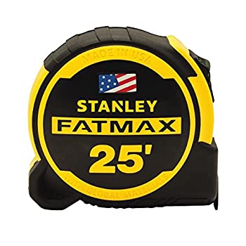 【中古】【輸入品・未使用】Stanley fmht36325s FatMaxコンパクトテープメジャー、黄色&ブラック