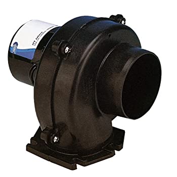 【中古】【インポート品・未当て嵌める】JABSCO - 3%ﾀﾞﾌﾞﾙｸｫｰﾃ% Flangemountブロワー12V CFM 105